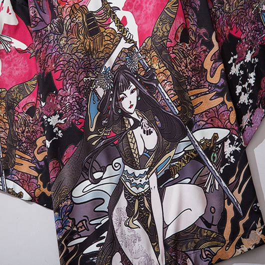 Haori Yukatax para Mujer - Elegancia Japonesa Auténtica - Image 4