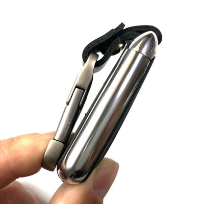 Llavero de Cuero y Aleación Metálica para Auto - Diseño Elegante - Image 4