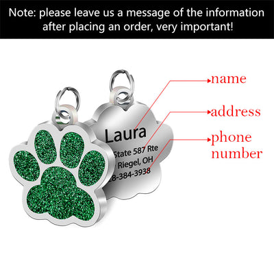 Placa de Identificación Personalizada para Perro en Acero Inoxidable - Image 5