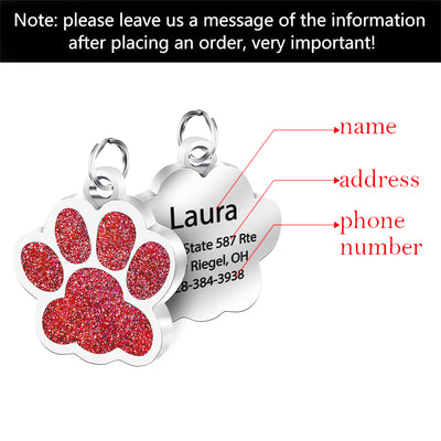 Placa de Identificación Personalizada para Perro en Acero Inoxidable - Image 17