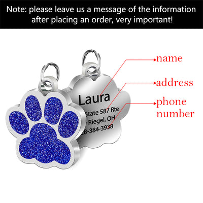 Placa de Identificación Personalizada para Perro en Acero Inoxidable - Image 14