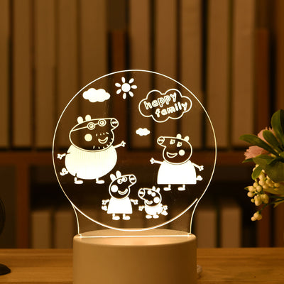 Lámpara 3D de Atmósfera Infantil con Diseño Cartoon - Image 16