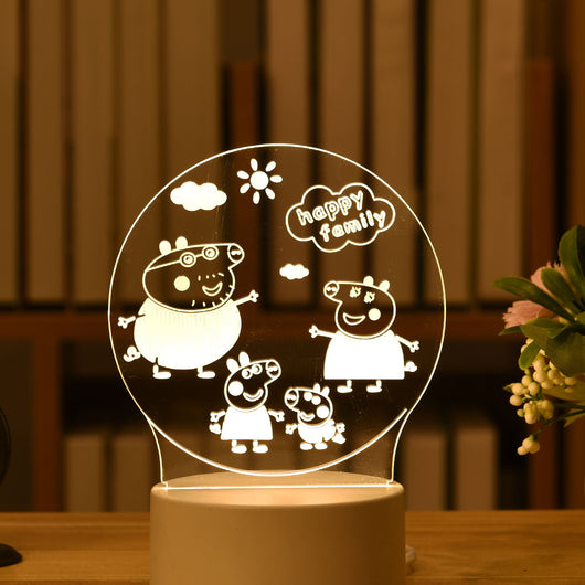 Lámpara 3D de Atmósfera Infantil con Diseño Cartoon - Image 16
