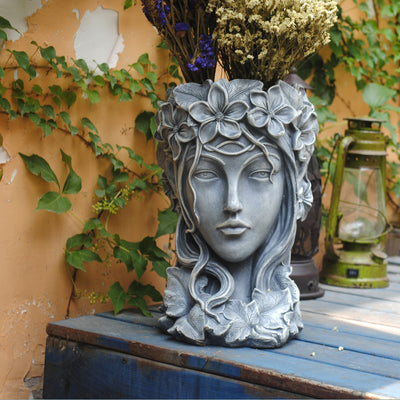 Estatua Venus Griega Nórdica Grande - Decoración Suculenta para Balcón - Image 6