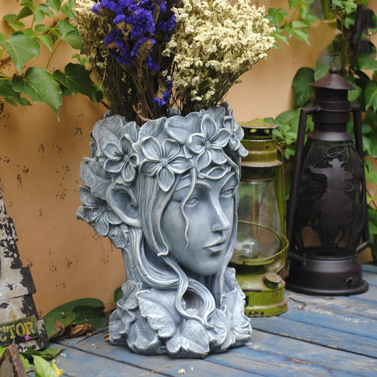 Estatua Venus Griega Nórdica Grande - Decoración Suculenta para Balcón - Image 5
