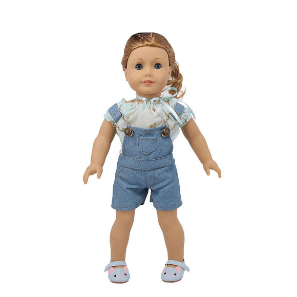 Ropa de Muñeca de 18 Pulgadas Estilo Estadounidense Premium