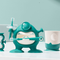 Set de Cepillo de Entrenamiento y Protector Dental de Silicona para Bebés e Infantes