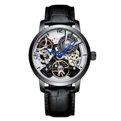 Reloj Automático Mecánico para Hombre con Esfera Esqueleto y Resistencia al Agua - Image 3