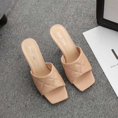 Sandalias Stiletto Rombo Verano Europeo Americano - Image 7