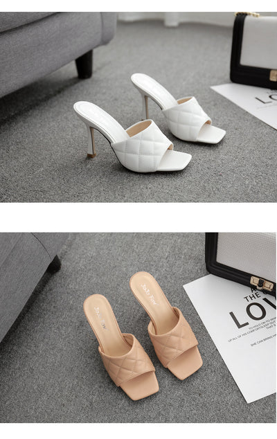Sandalias Stiletto Rombo Verano Europeo Americano - Image 12