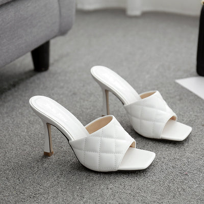 Sandalias Stiletto Rombo Verano Europeo Americano - Image 13