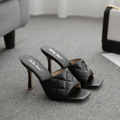 Sandalias Stiletto Rombo Verano Europeo Americano - Image 15