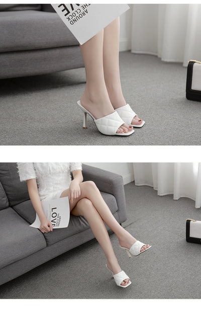 Sandalias Stiletto Rombo Verano Europeo Americano - Image 22