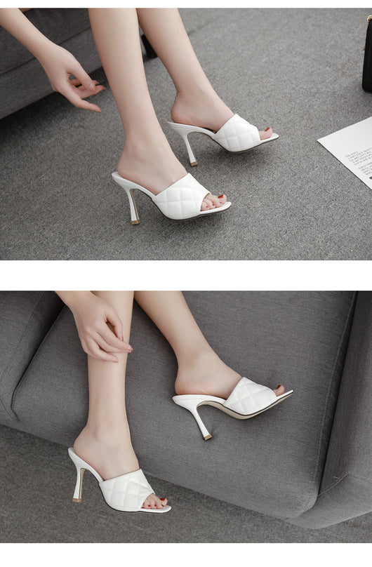 Sandalias Stiletto Rombo Verano Europeo Americano - Image 20