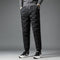 Pantalones Térmicos de Algodón Rellenos de Plumón para Hombre