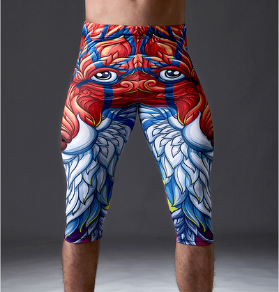 Pantalones Deportivos Ajustados Cortos de Secado Rápido para Hombre - Image 9