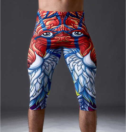 Pantalones Deportivos Ajustados Cortos de Secado Rápido para Hombre - Image 9