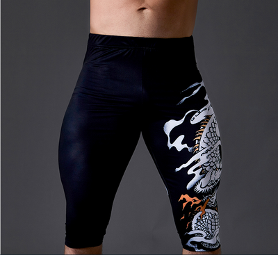 Pantalones Deportivos Ajustados Cortos de Secado Rápido para Hombre - Image 10