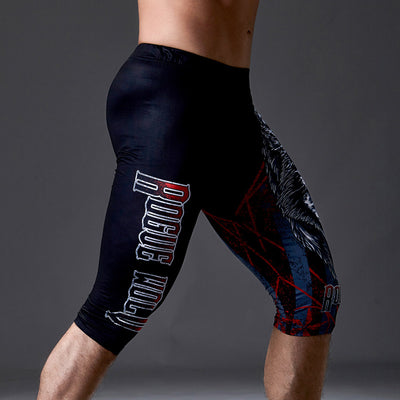 Pantalones Deportivos Ajustados Cortos de Secado Rápido para Hombre - Image 12