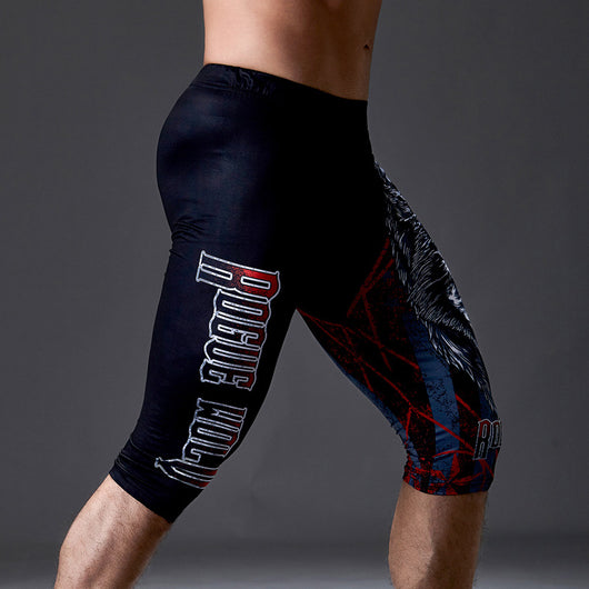 Pantalones Deportivos Ajustados Cortos de Secado Rápido para Hombre - Image 12