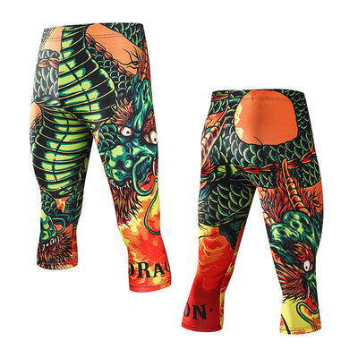 Pantalones Deportivos Ajustados Cortos de Secado Rápido para Hombre - Image 2