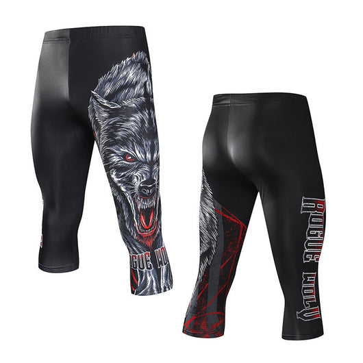 Pantalones Deportivos Ajustados Cortos de Secado Rápido para Hombre - Image 4