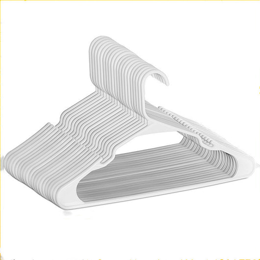 Perchas de Plástico con Ganchos Laterales - Organizador de Ropa y Pantalones - Image 10