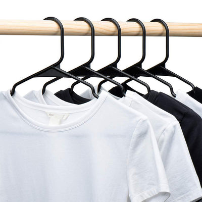 Perchas de Plástico con Ganchos Laterales - Organizador de Ropa y Pantalones - Image 3