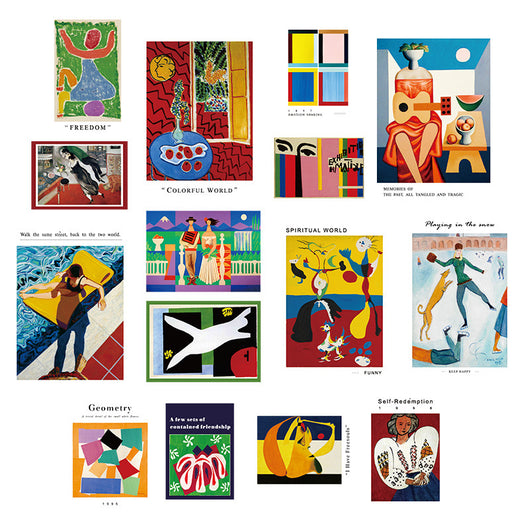 Papel Tapiz Nórdico Literario para Dormitorio - Fondo de Pared Estilo Escandinavo - Image 4
