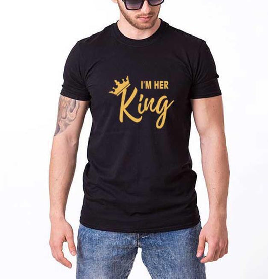 Playera de Pareja Estampado Rey y Reina - Diseño Moderno para Él y Ella - Image 7