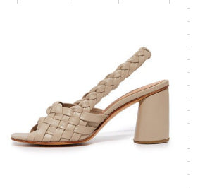 Sandalias de Tacón Alto para Mujer con Tiras Cruzadas y Hebilla - Image 3
