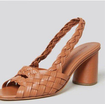 Sandalias de Tacón Alto para Mujer con Tiras Cruzadas y Hebilla - Image 5