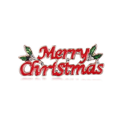 Broche Navideño Papá Noel Retro - Accesorio Metálico para Ropa y Complementos - Image 3