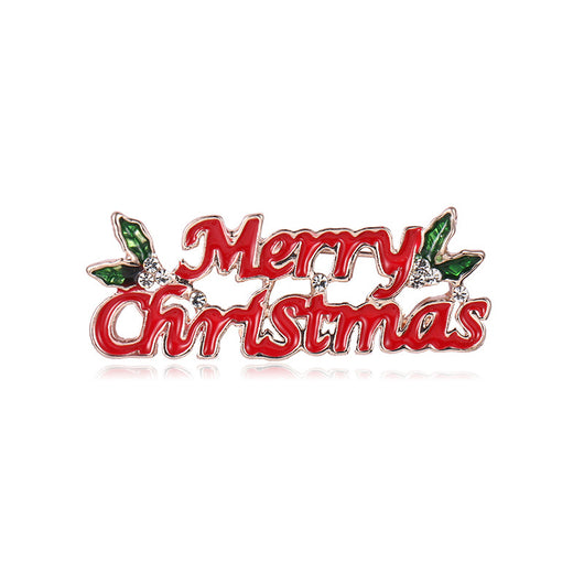 Broche Navideño Papá Noel Retro - Accesorio Metálico para Ropa y Complementos - Image 3
