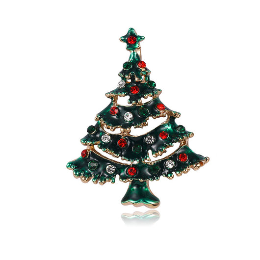 Broche Navideño Papá Noel Retro - Accesorio Metálico para Ropa y Complementos - Image 5