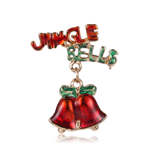 Broche Navideño Papá Noel Retro - Accesorio Metálico para Ropa y Complementos - Image 9