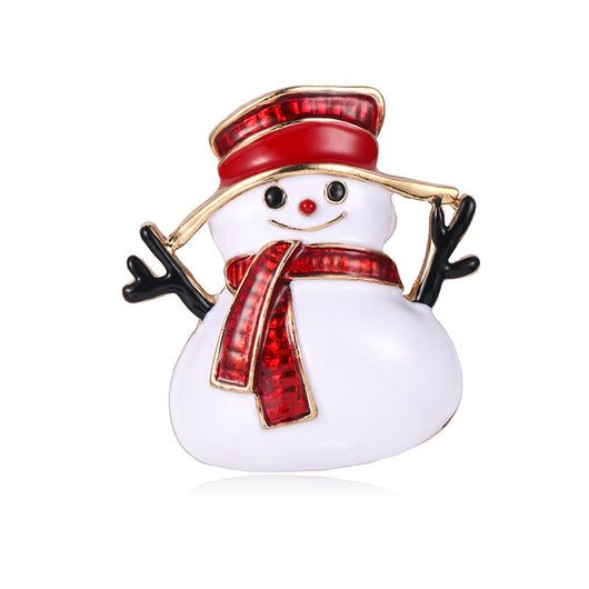 Broche Navideño Papá Noel Retro - Accesorio Metálico para Ropa y Complementos - Image 13