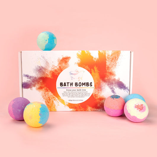 Set de 14 Bombas de Baño Aromáticas - Caja Regalo con Aromas Variados - Image 8