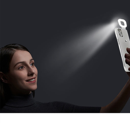 Funda para Celular con Aro de Luz LED y Soporte para Selfies - Image 10