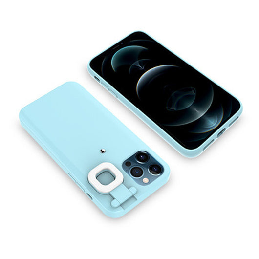 Funda para Celular con Aro de Luz LED y Soporte para Selfies - Image 4