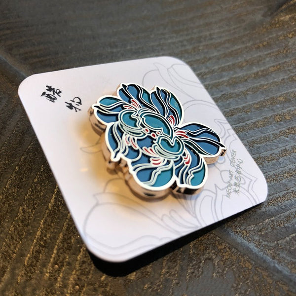 Broche Lovers Estilo Viento Nacional Antivacío