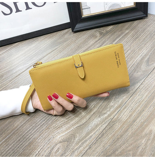 Cartera Larga para Mujer con Cierre de Cremallera Estilo Coreano - Image 17