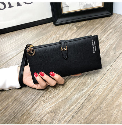 Cartera Larga para Mujer con Cierre de Cremallera Estilo Coreano - Image 12