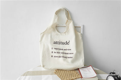 Bolso de Hombro de Lona para Mujer con Gran Capacidad - Diseño Literario - Image 26