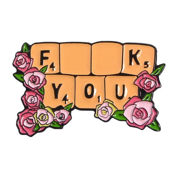 Broche de Mariposa Letra Amor Creativo para Niña