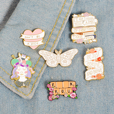 Broche de Mariposa Letra Amor Creativo para Niña - Image 4