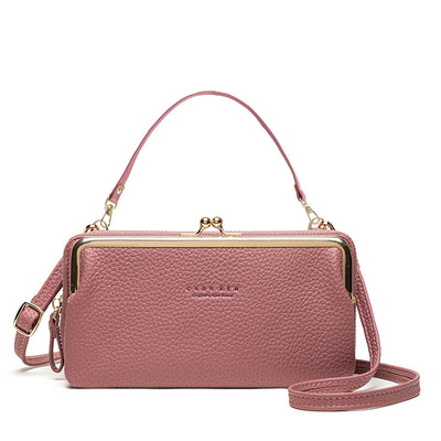 Bolso Mensajero Coreano Multifuncional para Mujer Mini Clutch