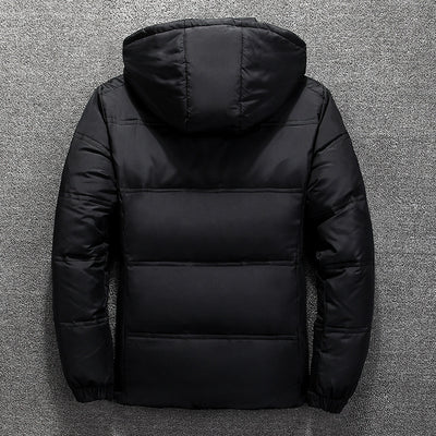 Chaqueta Acolchada Corta Slim Fit para Hombre - Calidez y Estilo Juvenil - Image 5