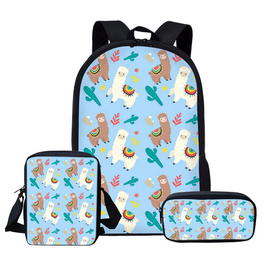 Mochila Escolar Alpaca Lama Glama - Diseño Adorable - Image 14