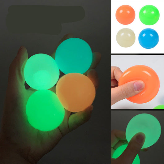 Pelotas Adhesivas Fluorescentes que Brillan en la Oscuridad - Image 3